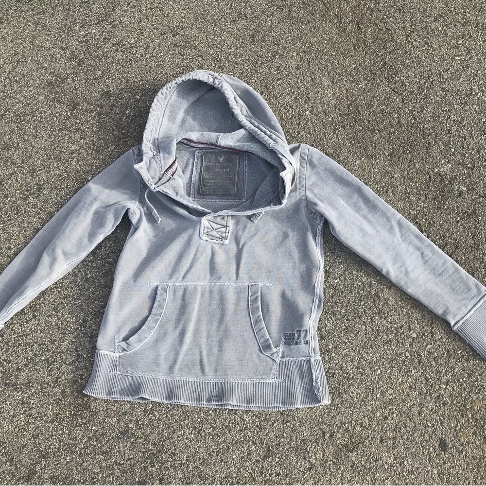 Abercrombie & Fitch Gray Hoodie
